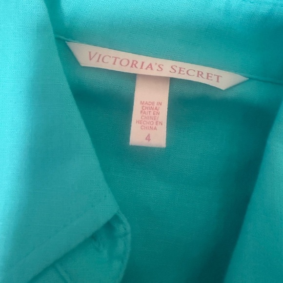 Victoria’s Secret Women’s Size 4 Romper –Teal Blue - Picture 3 of 8